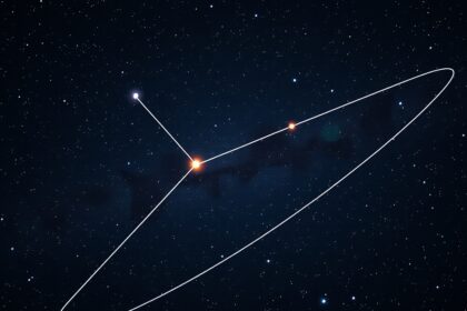 A Castor csillagrendszer bemutatása, ahol hat csillag táncol az égen.