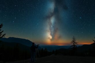 Csillagászati észlelés a Bükki Csillagoségbolt-parkban