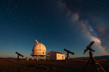 Szegedi Csillagvizsgáló távcsövekkel a csillagos ég alatt