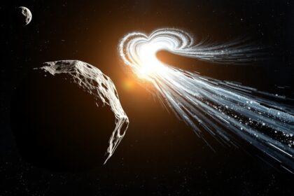 Aszteroida és üstökös ábrázolás a Naprendszerben