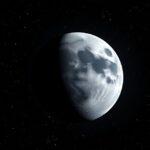 Digitális ábrázolás egy exoholdról a Kepler-1708b körül