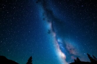 Csillagos égbolt asztrofotózás mobiltelefonnal