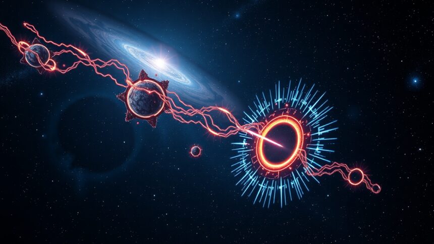 Digitális ábrázolás a magnetárokról az Univerzumban