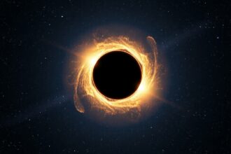 Fekete lyuk eseményhorizontja az Univerzumban