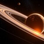 Proxima Centauri és bolygói csillagászati ábrázolása