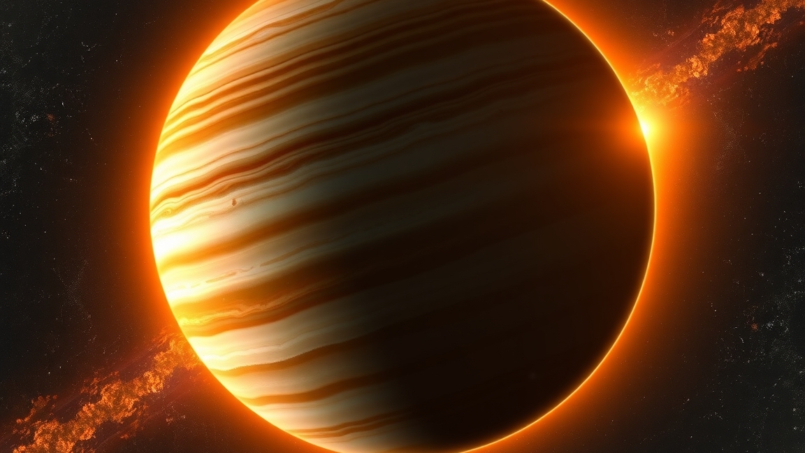 Forró Jupiter, óriásbolygó csillag közeli pályán