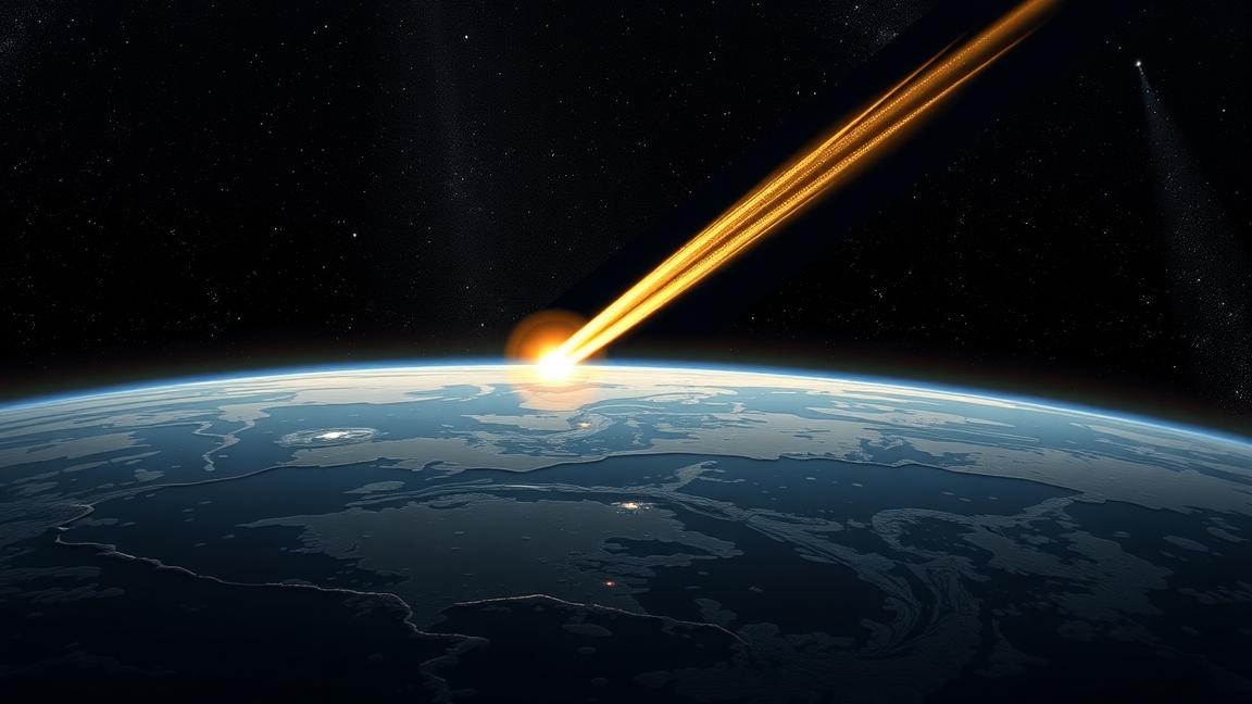 Halley-üstökös és a Föld, űrbeli nézőpontból