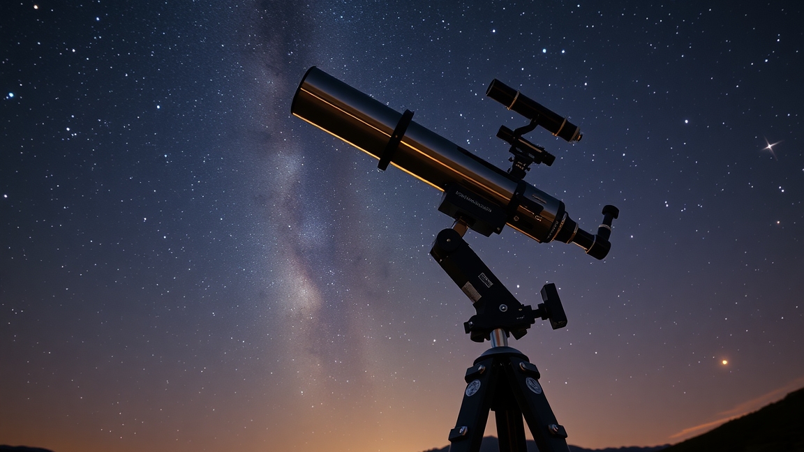 Dobson-zsámoly és távcső csillagok alatt
