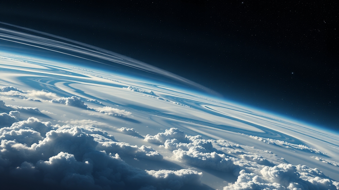 A Kepler-7b felhőzete és égboltja, csillagászati térkép