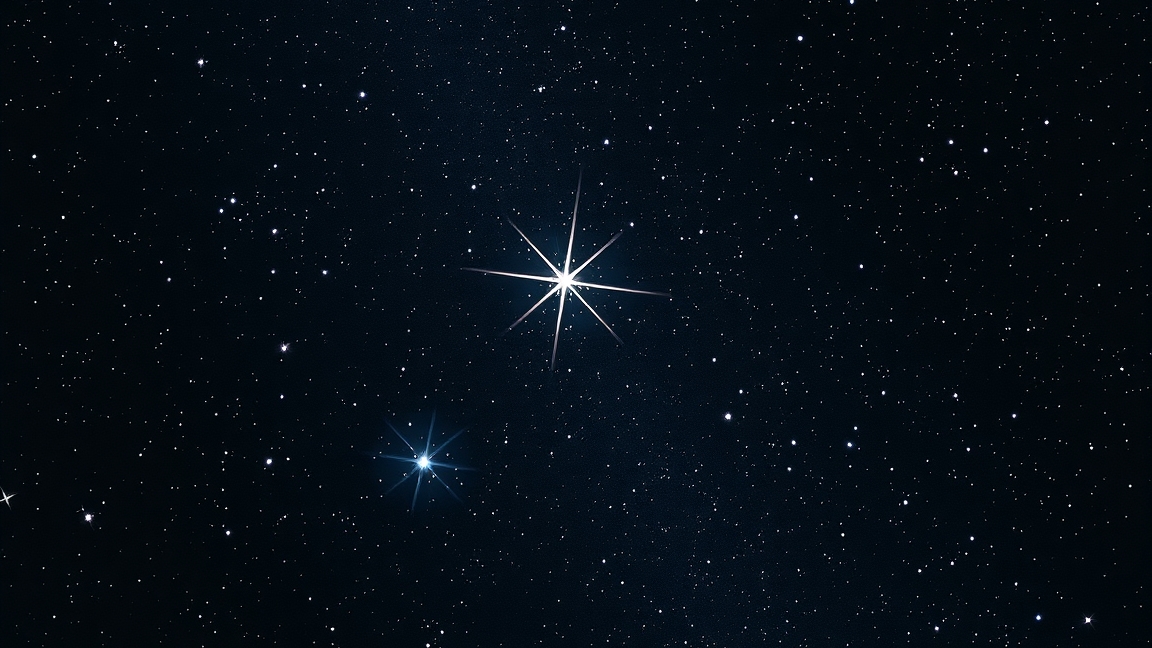 Csillagok a Rák csillagképben és a Jászol-halmazban.