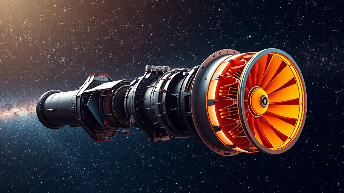 Modern rakétahajtómű űrtechnikai környezetben