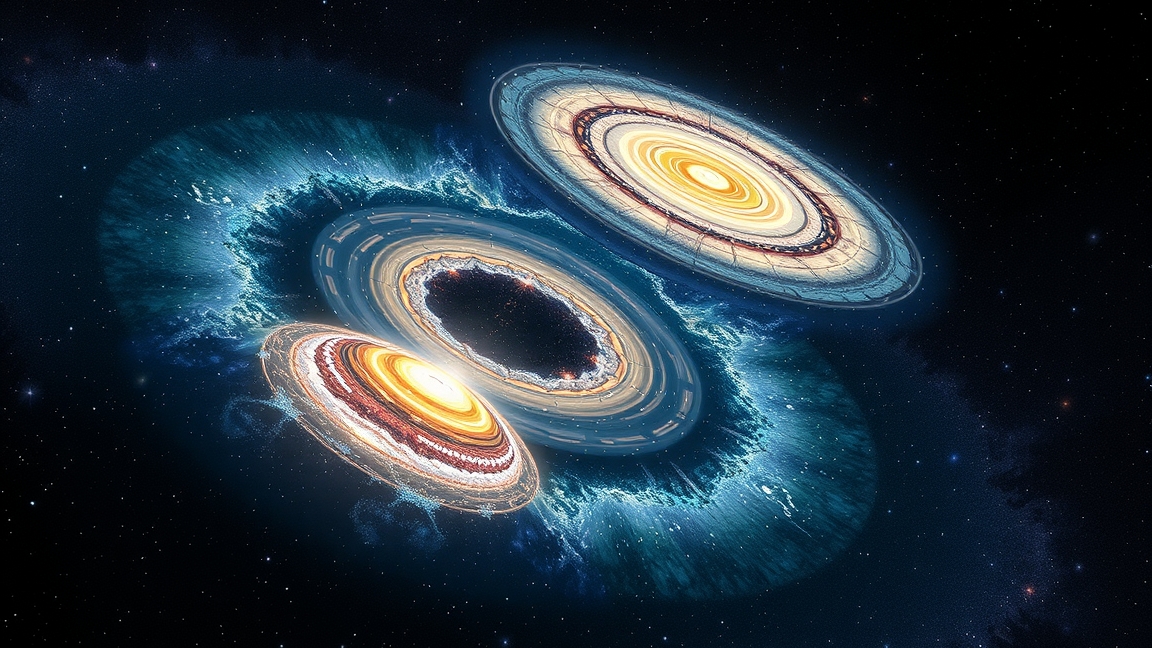 Sötét anyag és galaxisok kozmikus ábrázolása az univerzumban