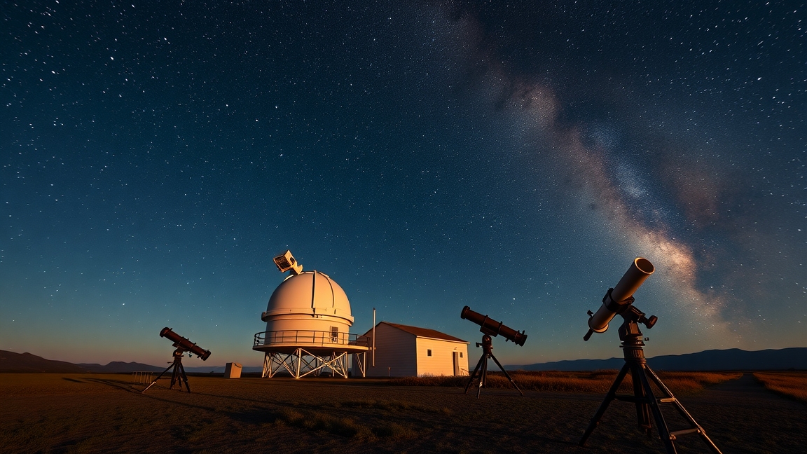 Szegedi Csillagvizsgáló távcsövekkel a csillagos ég alatt