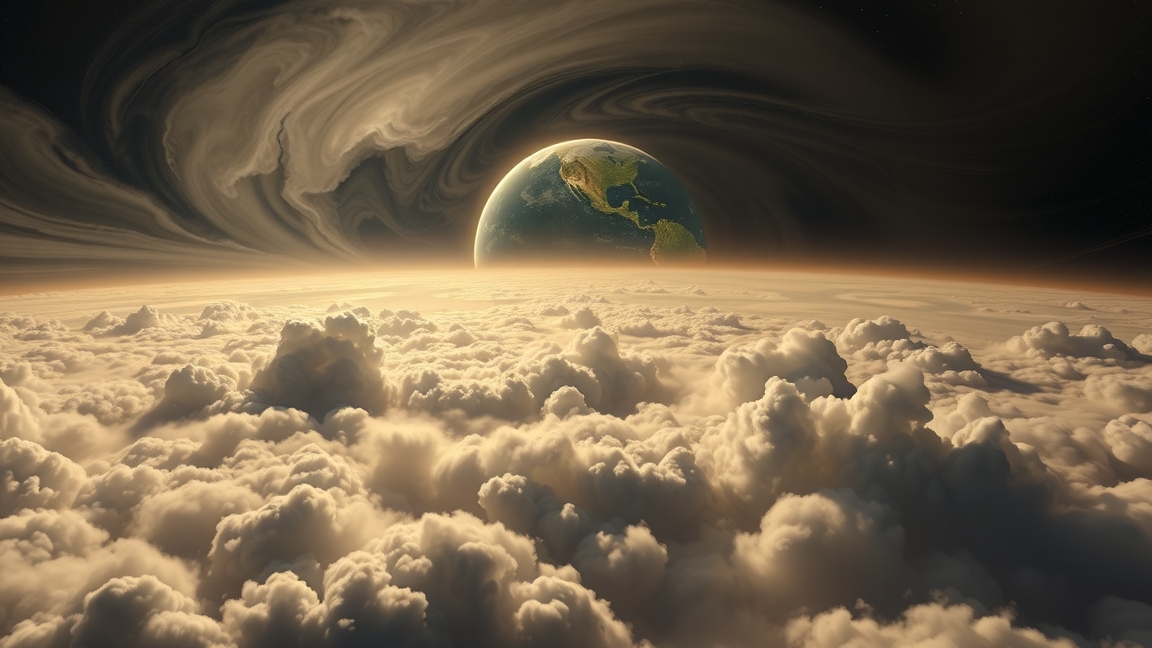 A Föld és a Vénusz közötti különbséget bemutató látványos kép.