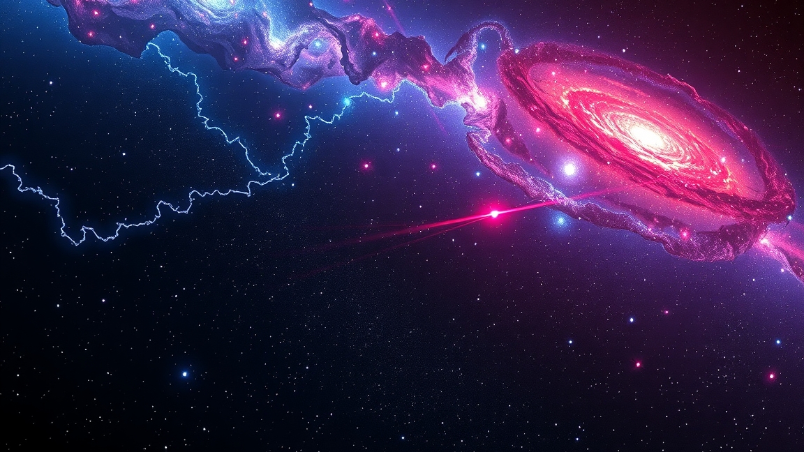 Galaxisok és csillagok távolodása és közeledése az Univerzumban.