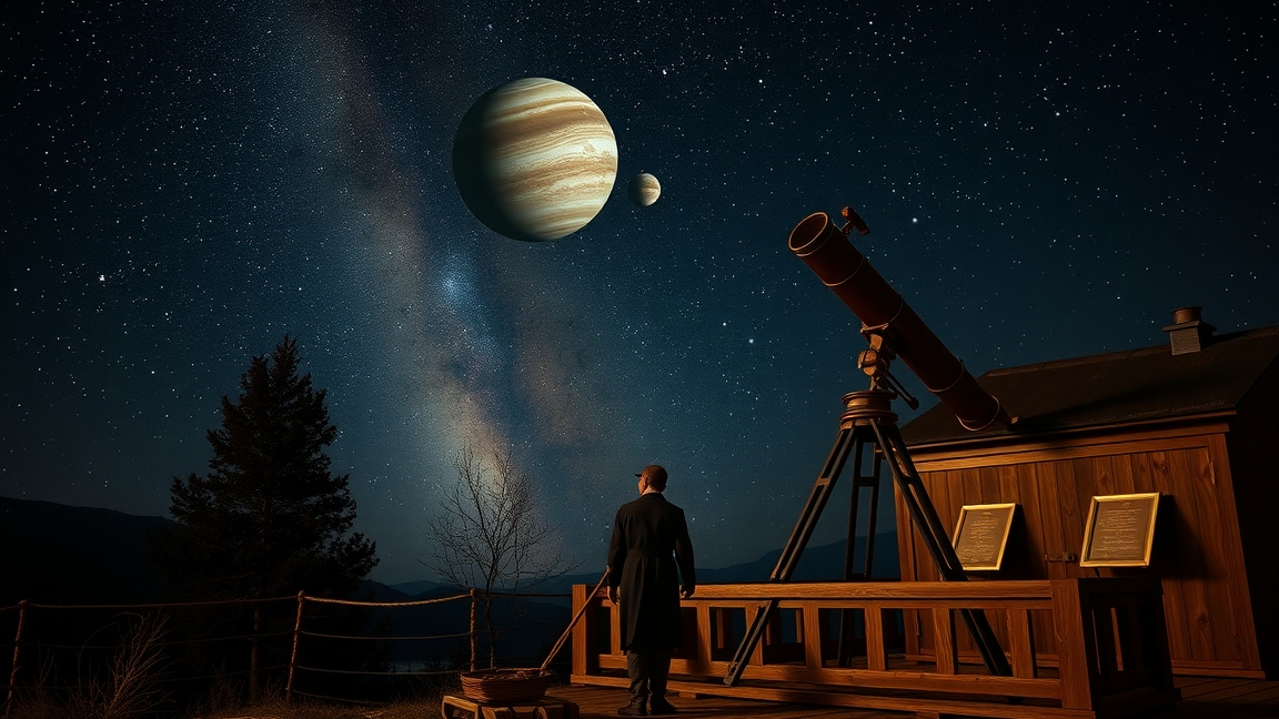 William Herschel felfedezi az Uránuszt és a Jupiter bolygót a csillagászatban.
