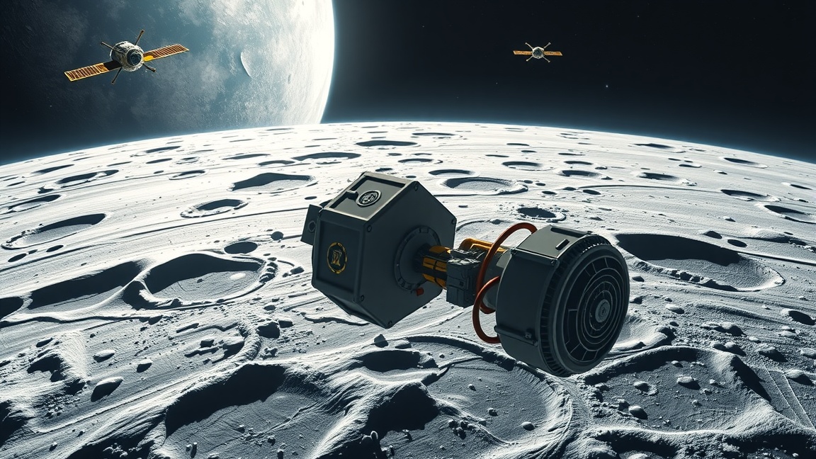 Csange-1 holdszonda a Hold felszínén