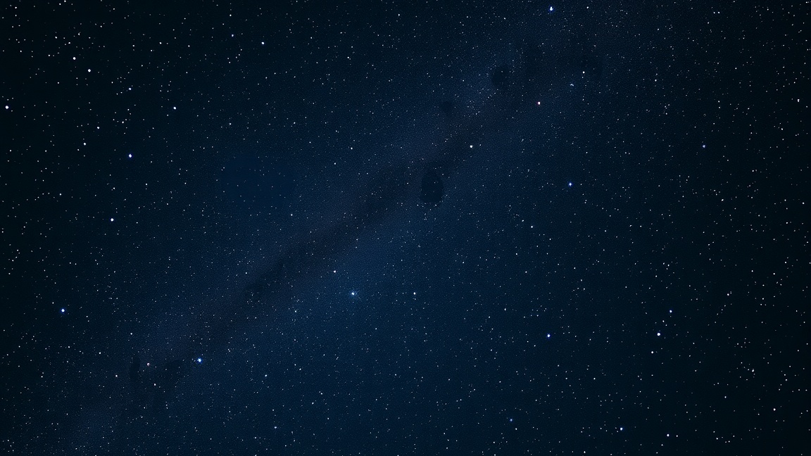 A Dubhe csillag a Göncölszekérben az éjszakai égbolton.