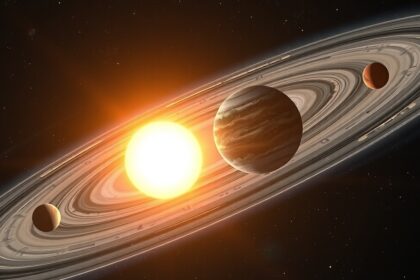 Belső Naprendszer és bolygók a Nap körül