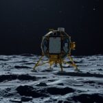 India Csandraján-3 holdmissziója a Hold felszínén