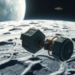 Csange-1 holdszonda a Hold felszínén