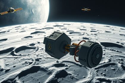 Csange-1 holdszonda a Hold felszínén