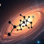 Csillagközi molekulák és galaxis háttér egyesülése az űrben