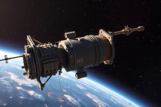 Deep Space 1 űrszonda az űrben