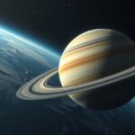 A Szaturnusz és gyűrűi a Föld távlatából