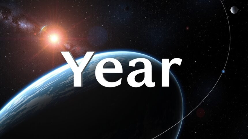 A Föld és a Nap keringése, az év jelentése és típusa