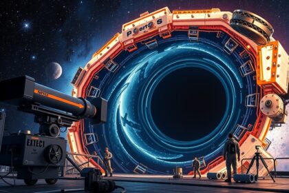 Fekete lyuk és távcső az űrben, asztrofizikai kutatás