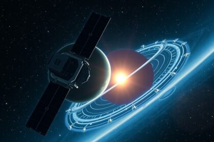 Exobolygó átjárást vizsgáló műhold látványos képe az űrben