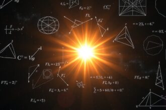 Csillag fényesség és asztrofizikai számítások illusztrációja