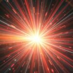 Gamma-kitörés jelensége a kozmoszban.