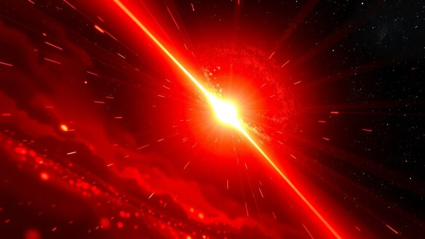 Gravitációs vöröseltolódás vizualizációja az Univerzumban
