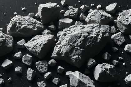 Aszteroidák és kisbolygók képe az űrben