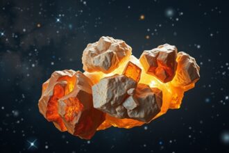 Csillagközi kövek az Űrben, asztroásványtan és kémiai evolúció összefüggései.