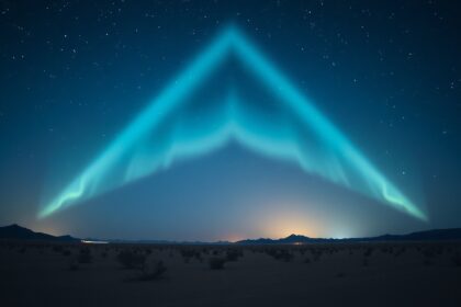 Állatövi fény éjszakai égi jelenség szóródva a csillagok között.