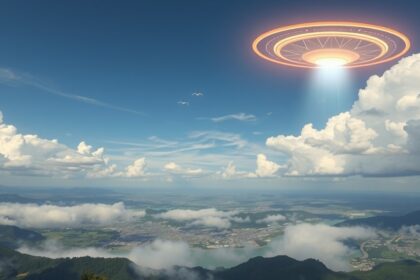 Azonosítatlan repülő jelenség a Magyarország felett lévő égen