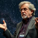 Carl Sagan egy előadás közben az Univerzummal kapcsolatos kérdésekről.