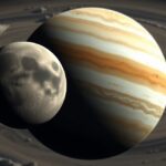 Léda, Jupiter egyik holdja és maga a Jupiter bolygó