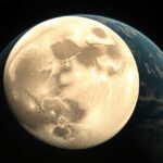 A Hold és a Föld látványos képe az űrből