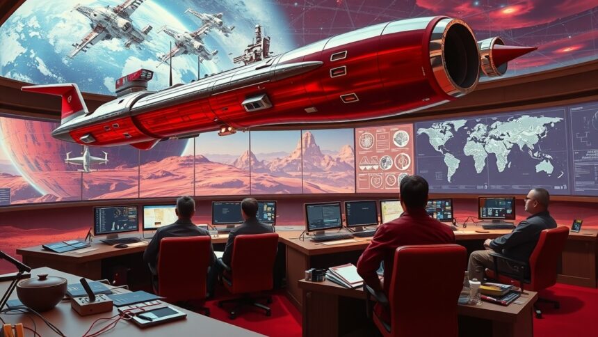 Szovjet Mars-kutatás ellenőrzőközpont szimulációja