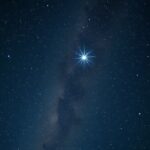 A Göncölszekér csillagának rázkódása az éjszakai égbolton.