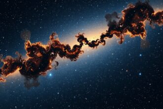 Egy gyönyörű mélyég-objektum a Messier-katalógusban, csillagokkal körülvéve.