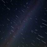 Meteorrajok látható nyomai az égen