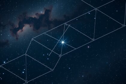 Mirzam csillag a Nagy Kutya csillagképen, csillagászat érdekességekkel.