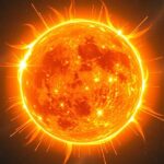 A Nap és két bolygó ábrázolása a csillagászatban.