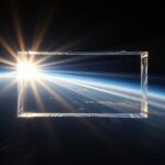 Optikai ablak a világűrben, a napfény fénye