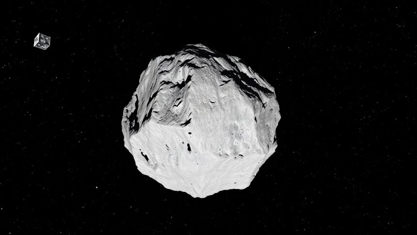 Bennu aszteroida kép az OSIRIS-REx misszió során